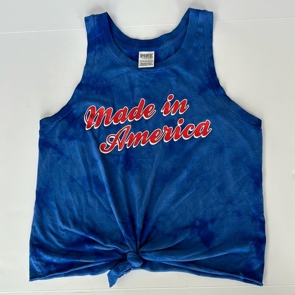 PINK Victorias Secret Made in America Tank Top - Picture 1 of 6